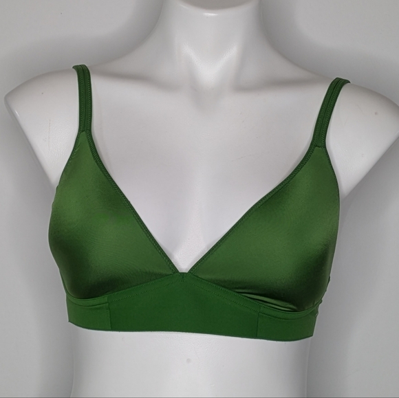 Aerie Green Real Me Wireless Lightly Padded Bra 34D - Picture 1 of 8